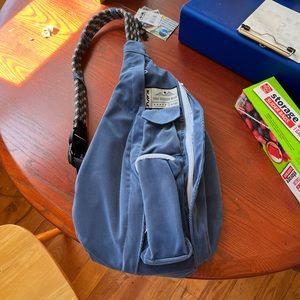 KAVU Rope Cord Bag Sling Crossbody Corduroy Backpack